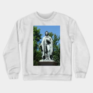 Schiller Monument, Frankfurt am Main Crewneck Sweatshirt